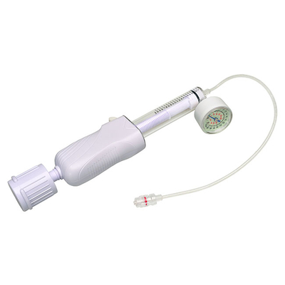 Dispositivo médico de inflado para operación con catéter de globo